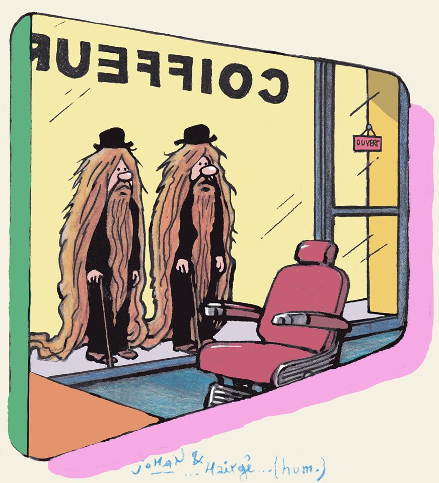 salon de coiffures fermés