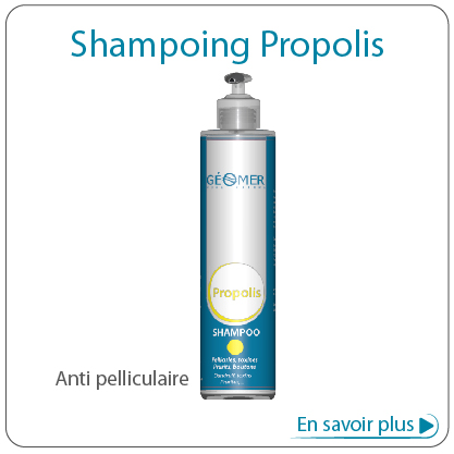 shampoing propolis de Géomer